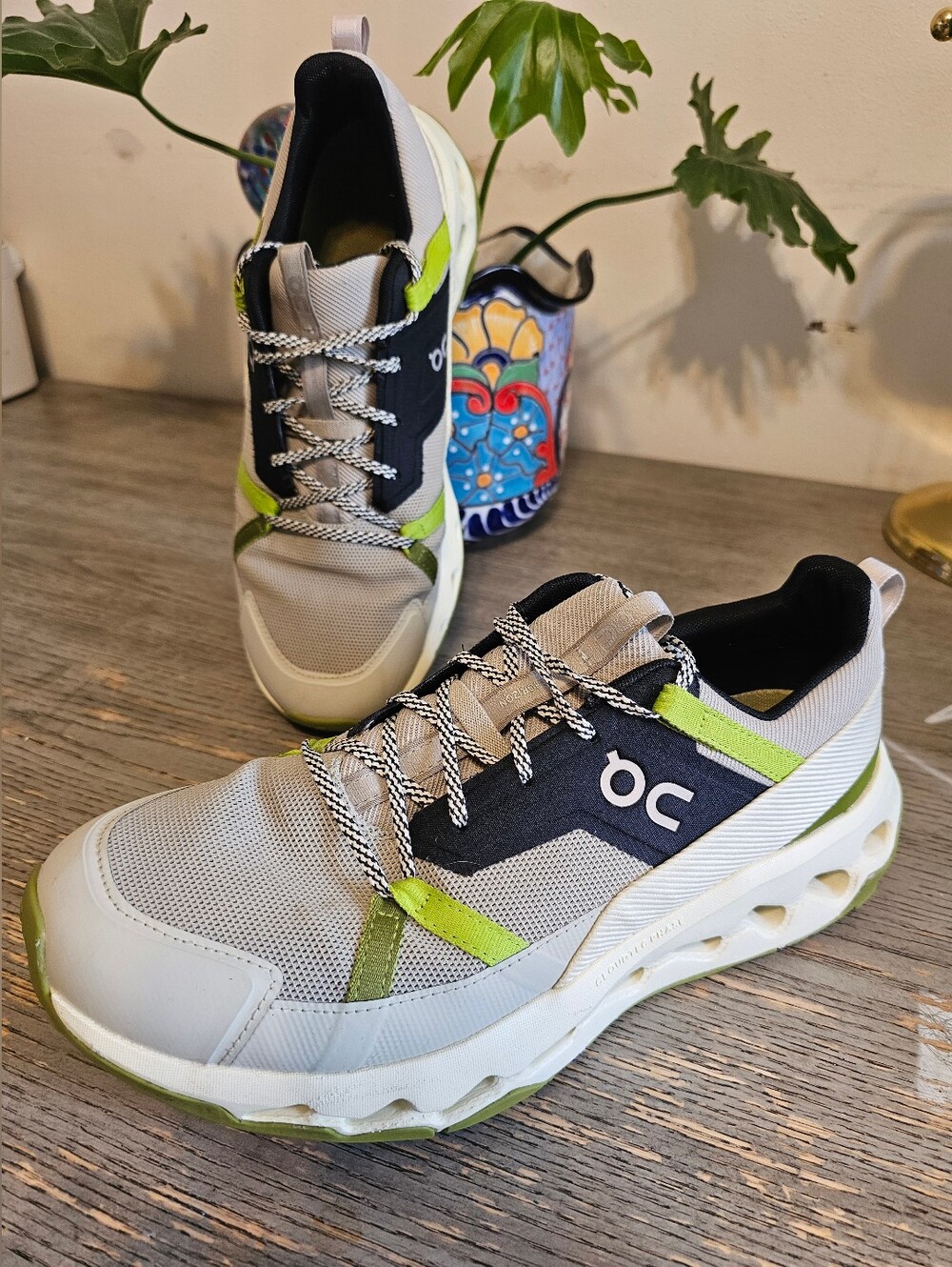 On Cloud horizon Chalk Seedling Hiking Running Shoes Men’s Size 10